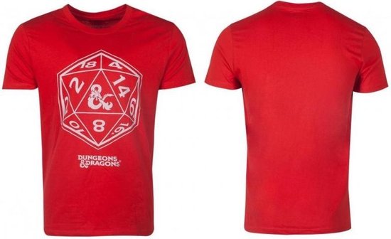 Thumbnail van een extra afbeelding van het spel Dungeons and Dragons: Red D20 T-Shirt