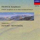 Franck: Symphonie; D'Indy: Symphonie sur une chant Montagnard Français