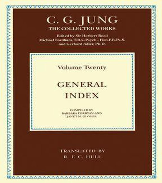 Collected Works of C. G. Jung - General Index - cover