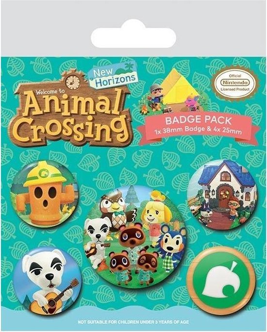 Animal Crossing Islander - Badge Pack