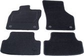 Tapis de sol personnalisés - tissu noir - adaptés pour Seat Leon 5F à partir de 2012