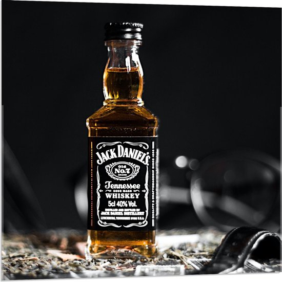 Plexiglas - Jack Daniels Whisky - 80x80cm Photo sur Plexiglas (Décoration  murale sur