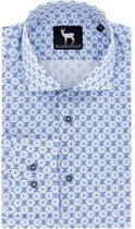 GENTS | Blumfontain Overhemd Heren Volwassenen print bloem Maat L 41/42