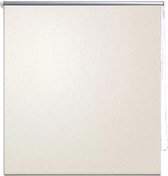 Rolgordijn 120 x 230 wit (Incl LW anti kras vilt) - rol gordijn verduisterend - rolgordijnen