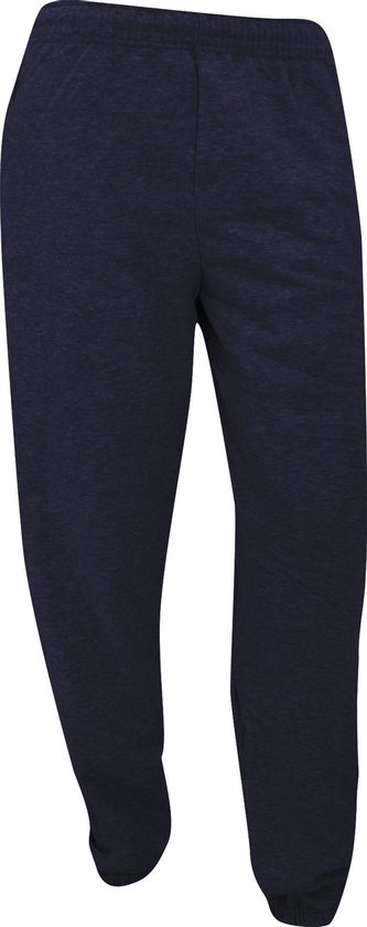 Fruit Of The Loom Heren Elastische Manchet Trainingsbroek / Joggingbroek (Donker Marine)