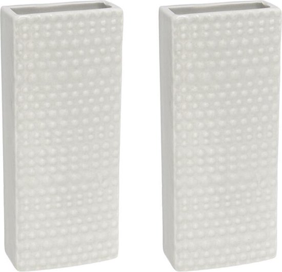 4x Radiator bak waterverdamper 17,7 cm - Rechthoekig Luna wit- Waterverdampers voor de verwarming - Luchtvochtigheid verhogen