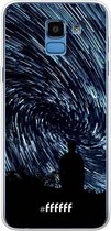 Samsung Galaxy J6 (2018) Hoesje Transparant TPU Case - Starry Circles #ffffff