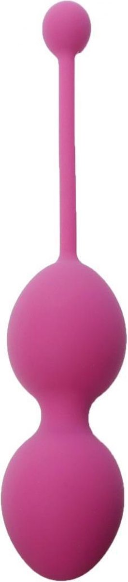 Goedkoopste Vagina Balletjes - Silicone Kegel Balls 32mm 200g Dark Pink - Boss Series