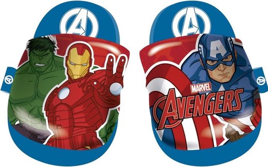 Marvel Pantoffels Avengers Junior Polyester Blauw Maat 34/35 | bol.com