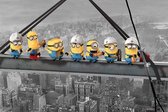 DESPICABLE ME - Poster 61X91 - Minions Lunch on a Skycraper