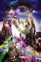 Pyramid Apocalypse Meow  Poster - 61x91,5cm