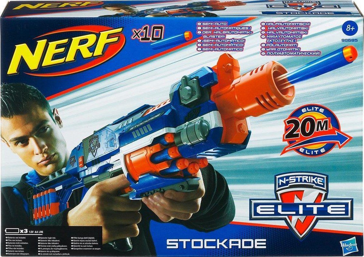 NERF N-Strike Elite Stockade - Blaster | bol