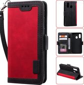 Book Case Samsung Galaxy A40 | Hoogwaardig PU Leren Hoesje | Lederen Wallet Case | Luxe Uitstraling | Telefoonhoesje | Pasjeshouder | Portemonnee | Rood