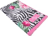 Dreamtowel Zebra Flower / STRANDLAKEN - ZANDVRIJ - BEACHTOWEL