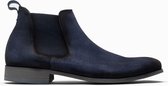 Paulo Bellini Chelsea Boots Fabro Dark Blue Suede