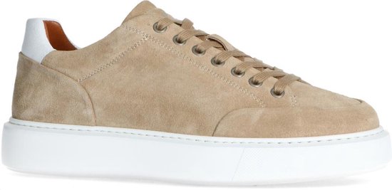 Sacha - Heren - Beige suède sneakers - Maat 43 | bol.com