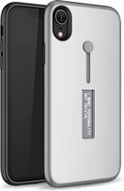 EmpX Telefoonhoesje - Back Cover - Geschikt Voor Apple IPhone XR - Zilver