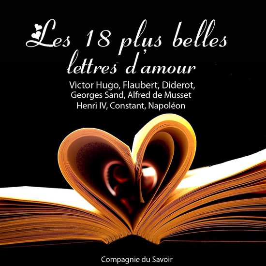 Les 18 plus belles lettres d'amour - cover
