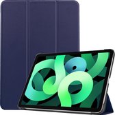 iPad Air 4 2020 Hoes Smart Cover Book Case Hoesje - Donker Blauw