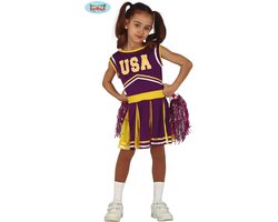 Fiestas Guirca - Cheerleader USA paars 10-12 jaar