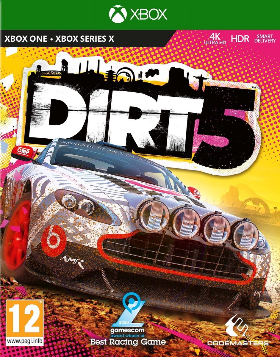 Codemasters DIRT 5 Standaard Duits, Engels, Spaans, Frans, Italiaans Xbox One
