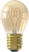 Calex Spherical LED Lamp Ø45 - E27 - 120 Lm - Goud Finish