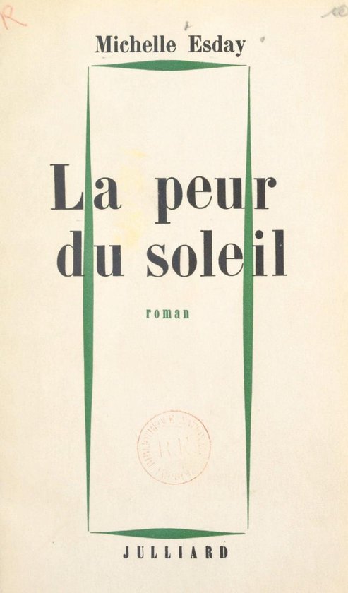 Le peur du soleil