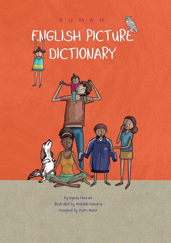 Ruman English Picture Dictionary - cover