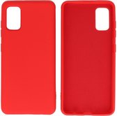 Samsung Galaxy A31 Hoesje Fashion Backcover Telefoonhoesje Rood