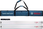 Bosch FSN Kit (2x geleiderails & 1x koppelstuk) in foudraal