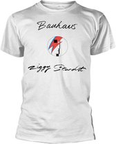 Bauhaus Heren Tshirt -L- Ziggy Stardust Wit