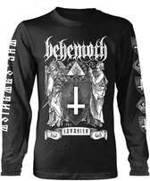 Behemoth Longsleeve shirt -M- The Satanist Zwart