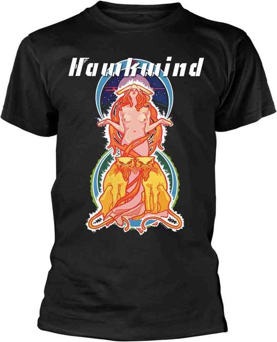 Hawkwind Heren Tshirt -XXL- Space Ritual Zwart