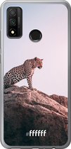 Huawei P Smart (2020) Hoesje Transparant TPU Case - Leopard #ffffff