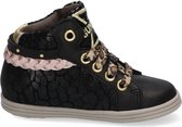 Bunnies JR Sari Stoer Meisjes Hoge Sneakers - Multicolor - Leer - Veters