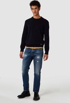 Kings Of Indigo - Hideo  - Knitwear - Donker Blauw - L