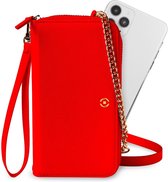 Celly Venere coque de protection pour téléphones portables 16,5 cm (6.5") Étui avec portefeuille Rouge