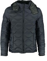Dstrezzed donkerblauwe winterjas - Maat S