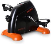 Klarfit Minibike 2G Hometrainer - Stoelfiets - Bureaufiets - Bewegingstrainer - been- en bovenarmtrainer - Trainingscomputer - 2 kg vliegwielsysteem