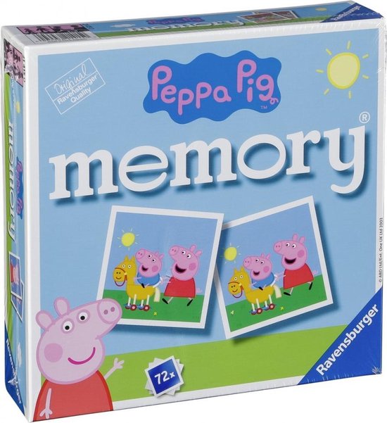 Thumbnail van een extra afbeelding van het spel Ravensburger Peppa Pig memory®
