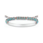 Armband Dames Thomas Sabo LBA0052-905-17-L21V Zilver Blauw