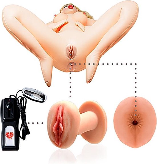 Carmen Luvana Vibrating Inflatable Sex Doll - Dolls - Topco (all),Topco -  CyberSkin | bol