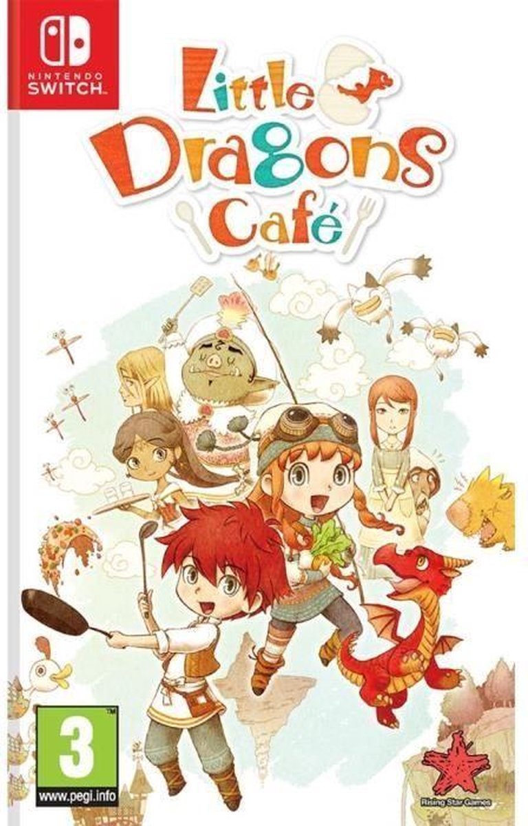 Kleine draken Cafe Jeu Switch