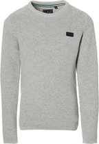 Levv jongens sweater Karsten Grey Melee - maat 152