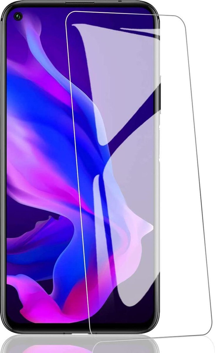 Screenprotector Glas - Tempered Glass Screen Protector Geschikt voor: Huawei Nova 5T - 1x