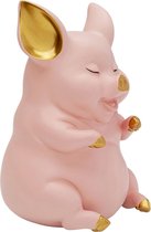 Kare Spaarpot Pig Sitting Pink