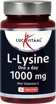 4x Lucovitaal L-Lysine 1000mg One a Day 30 tabletten