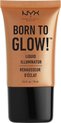 foto van NYX Professional Makeup Born To Glow Liquid Illuminator - Pure Gold - Vloeibare Highlighter - 18 ml