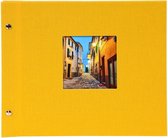 Goldbuch Bella Vista losbladig album 30x25 yellow