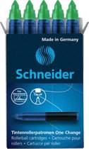 Schneider navulling rollerball - One Change - doosje a 5 stuks - groen - S-185404
